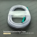 Tube de connexion d&#39;aspiration en plastique en PVC Utilisation unique